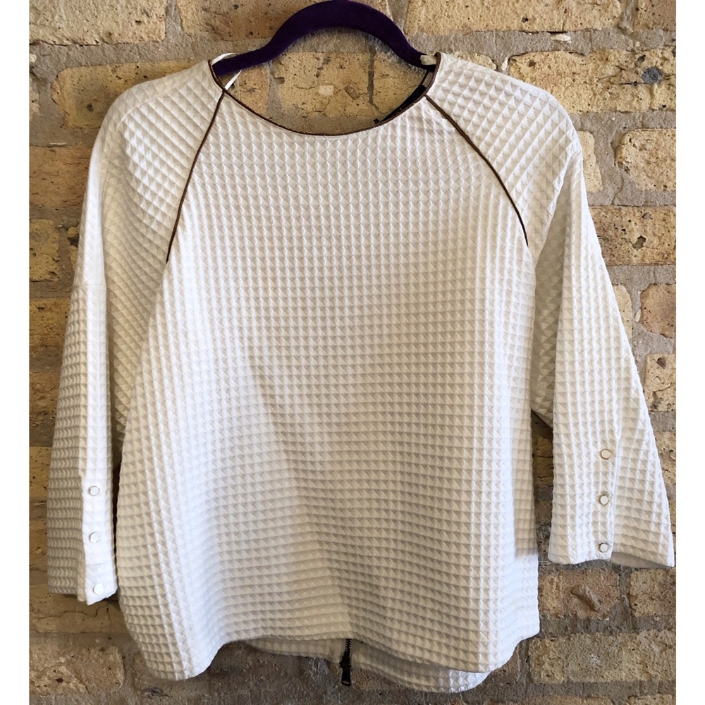 Zara oversized Blouse in White